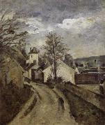 Paul Cezanne La Maison du doceur Gachet a Auvers-sur-Oise oil painting artist
